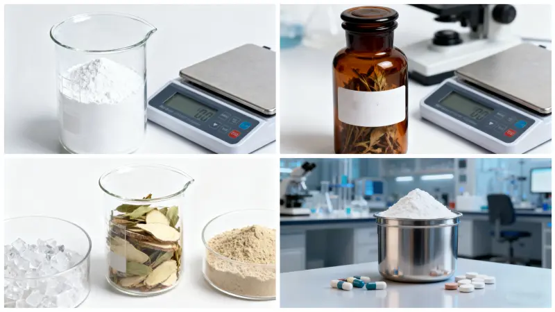 Pharmaceutical Raw Materials Types