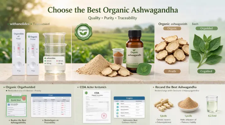 Choosing the Best Organic Ashwagandha Extract for You