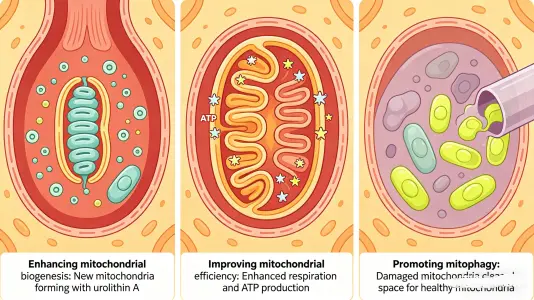 Urolithin A Supports Mitochondrial Function Urolithin A Supports Mitochondrial Function
