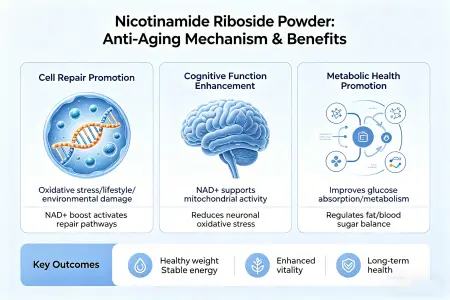 How Nicotinamide Riboside Powder Supports Aging