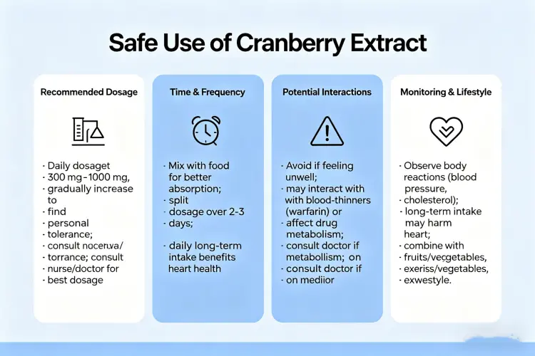 Use Bulk Cranberry Extract Safely
