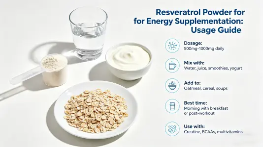 Take Resveratrol Powder for Energy Take Resveratrol Powder for Energy