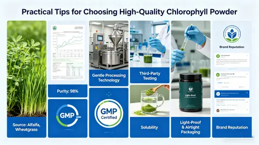 Top Tips for Choosing Quality Chlorophyll Powder