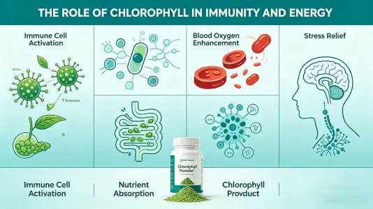 Chlorophyll's Role in Immunity and Energy Chlorophyll's Role in Immunity and Energy