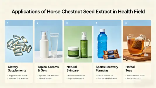 Uses of horse chestnut seed extract in wellness Uses of horse chestnut seed extract in wellness