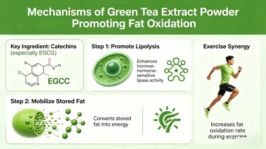 Green Tea Extract Powder Enhances Fat Oxidation Green Tea Extract Powder Enhances Fat Oxidation