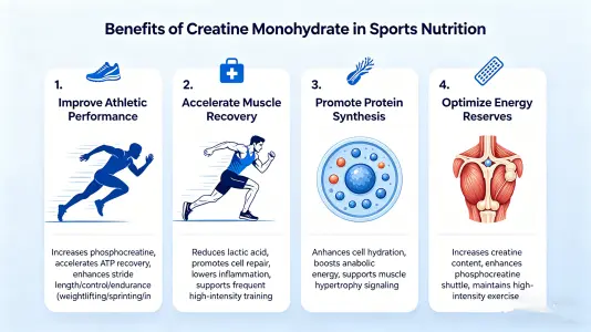 blog-1-1Benefits of Pure Creatine Monohydrate in Sports Nutrition