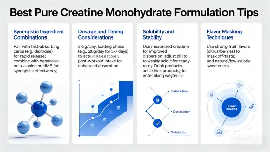 Formulation Tips with Best Pure Creatine Monohydrate