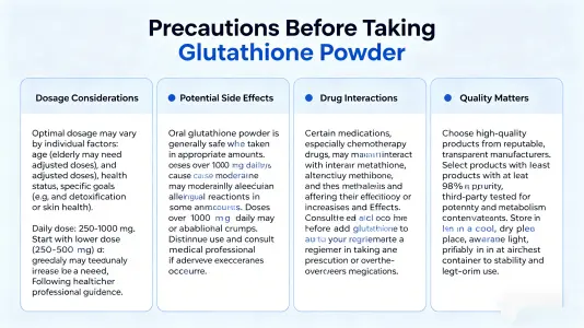 Know Before Taking Glutathione Powder Know Before Taking Glutathione Powder