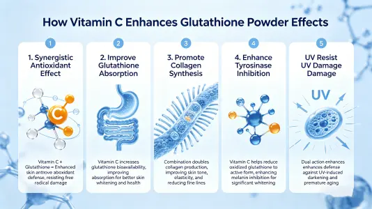 Vitamin C Enhances Glutathione Powder Effects Vitamin C Enhances Glutathione Powder Effects