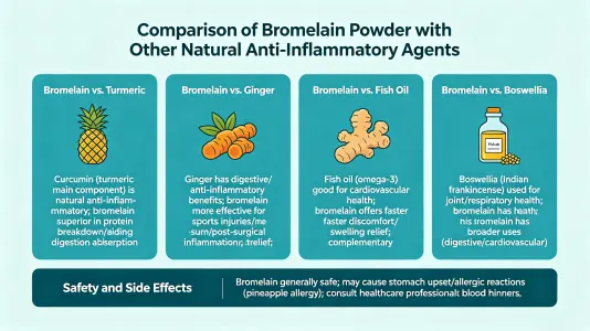Bromelain Powder vs Other Natural Anti-Inflammatories
