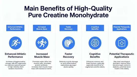 Top Benefits of Best Pure Creatine Monohydrate Top Benefits of Best Pure Creatine Monohydrate