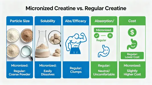 Micronized vs Regular Creatine