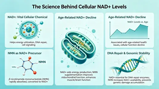 The science behind cellular NAD+ levels The science behind cellular NAD+ levels