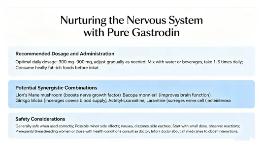 Using Pure Gastrodin for Optimal Nervous System Care