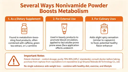 Ways to Use Nonivamide Powder for Metabolism Ways to Use Nonivamide Powder for Metabolism