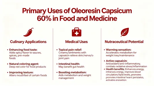 Top Uses of Capsicum Oleoresin 60% in Food and Pharma Top Uses of Capsicum Oleoresin 60% in Food and Pharma