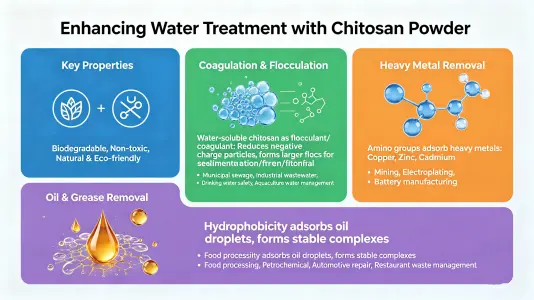 Enhancing Water Treatment with Chitosan Powder Enhancing Water Treatment with Chitosan Powder
