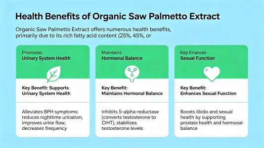 Health Benefits of Organic Saw Palmetto Extract Health Benefits of Organic Saw Palmetto Extract