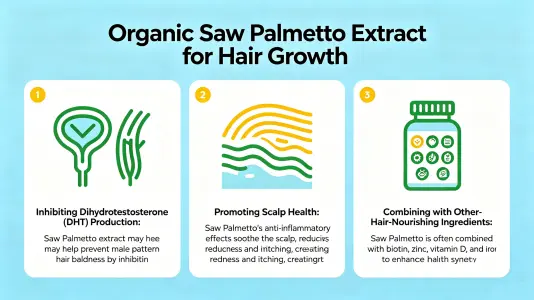 Using Organic Saw Palmetto Extract for Hair Growth Using Organic Saw Palmetto Extract for Hair Growth