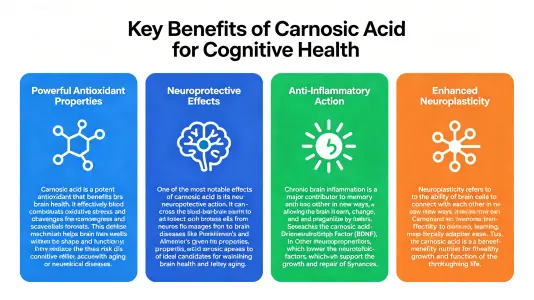 Top Benefits of Acid Carnosic for Cognitive Health Top Benefits of Acid Carnosic for Cognitive Health