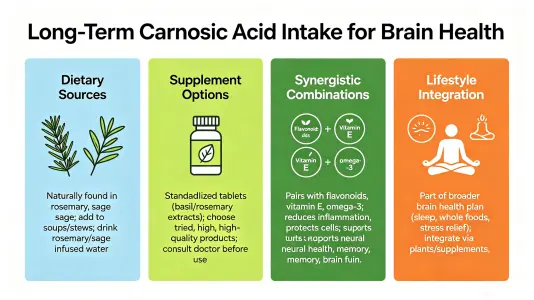 Incorporating Acid Carnosic for Long-Term Brain Support Incorporating Acid Carnosic for Long-Term Brain Support