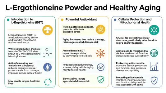 L-Ergothioneine Powder and Healthy Aging