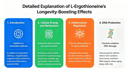 Longevity Benefits of L-Ergothioneine Explained Longevity Benefits of L-Ergothioneine Explained