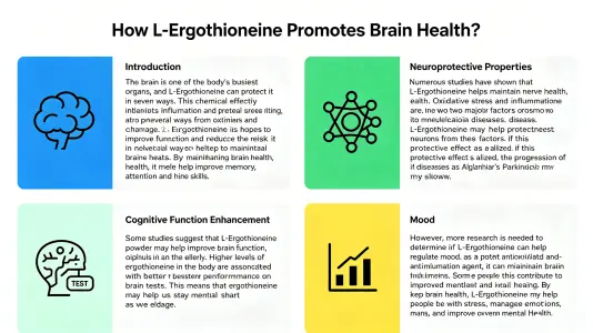 How L-Ergothioneine Supports Brain Health How L-Ergothioneine Supports Brain Health