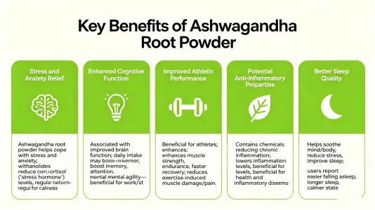Top Benefits of Withania Somnifera Root Powder
