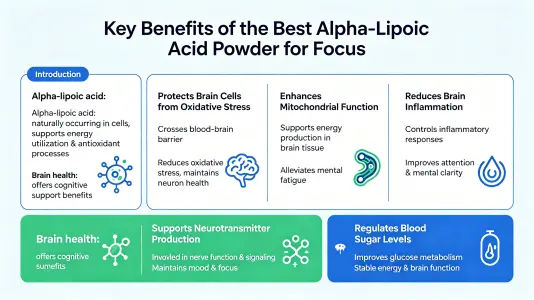 Top Benefits of the Best ALA Powder for Focus Top Benefits of the Best ALA Powder for Focus