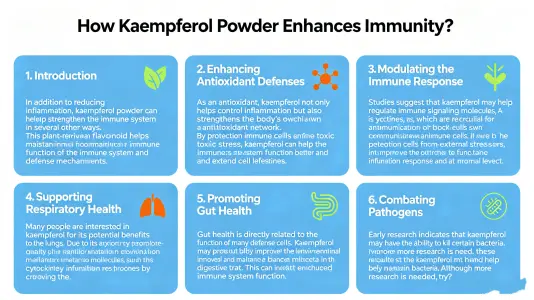 How bulk kaempferol powder supports immunity