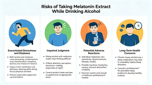 Melatonin Extract Risks When Drinking Alcohol Melatonin Extract Risks When Drinking Alcohol