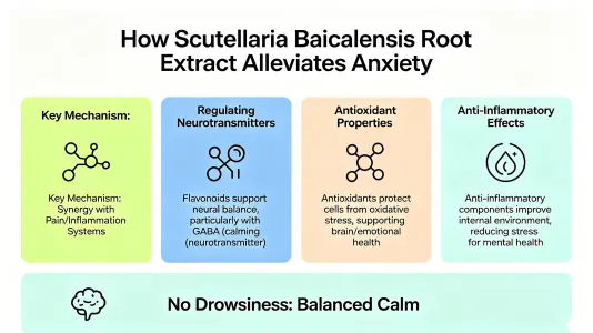 How Baical Skullcap Root Extract Reduces Anxiety How Baical Skullcap Root Extract Reduces Anxiety