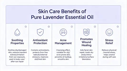 Top Benefits of Best Pure Lavender Essential Oil for Skin Top Benefits of Best Pure Lavender Essential Oil for Skin