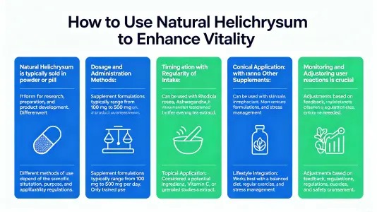 How to Use Natural Helicidum for Enhanced Vitality