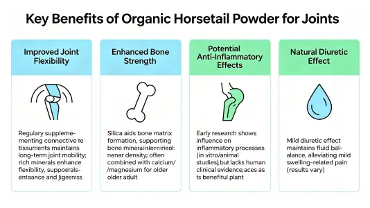 Top Benefits of Organic Horsetail Powder for Joints