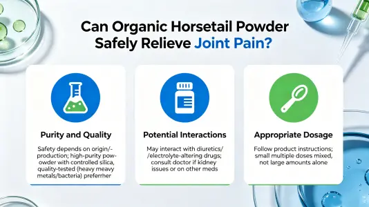 Is Organic Horsetail Powder Safe for Joint Pain Relief