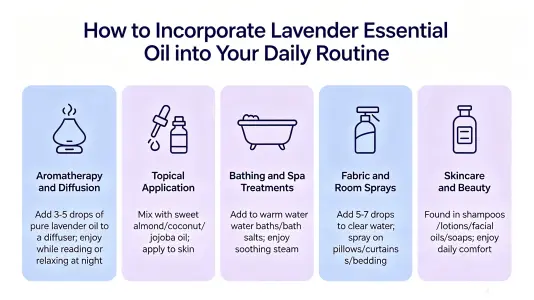 How to Incorporate Lavender Essential Oil in Your Routine
