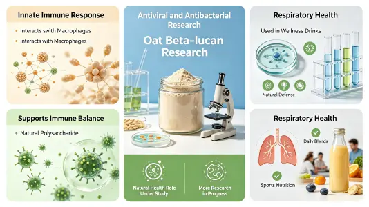 How Oat Beta Glucan Powder Supports Immune Health