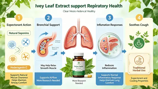 How Ivy Leaf Supports Respiratory Health