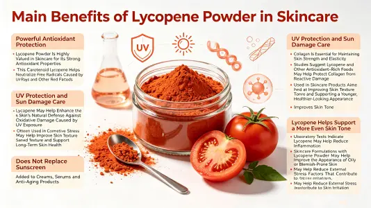 Top Benefits of Lycopene Powder in Skincare Top Benefits of Lycopene Powder in Skincare