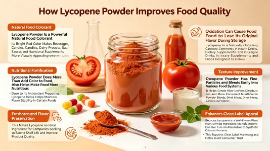 How Lycopene Powder Enhances Food Products How Lycopene Powder Enhances Food Products