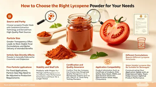Choosing the Best Lycopene Powder for Your Needs Choosing the Best Lycopene Powder for Your Needs