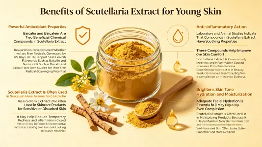 Benefits of Scutellaria Extract for Youthful Skin