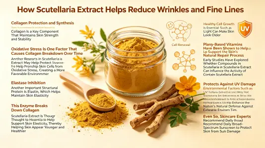 How Scutellaria Fights Wrinkles and Fine Lines