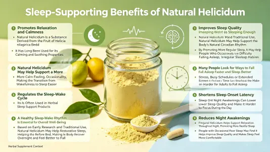 Top Benefits of Natural Helicidum for Sleep Top Benefits of Natural Helicidum for Sleep