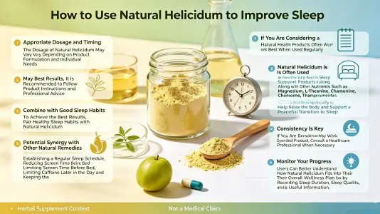 How to Use Natural Helicidum for Better Rest How to Use Natural Helicidum for Better Rest