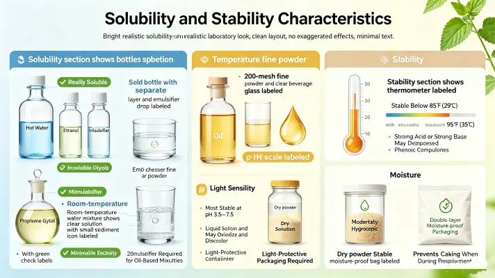 Solubility & Stability Characteristics