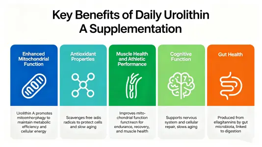Key Benefits of Taking Urolithin A Daily Key Benefits of Taking Urolithin A Daily